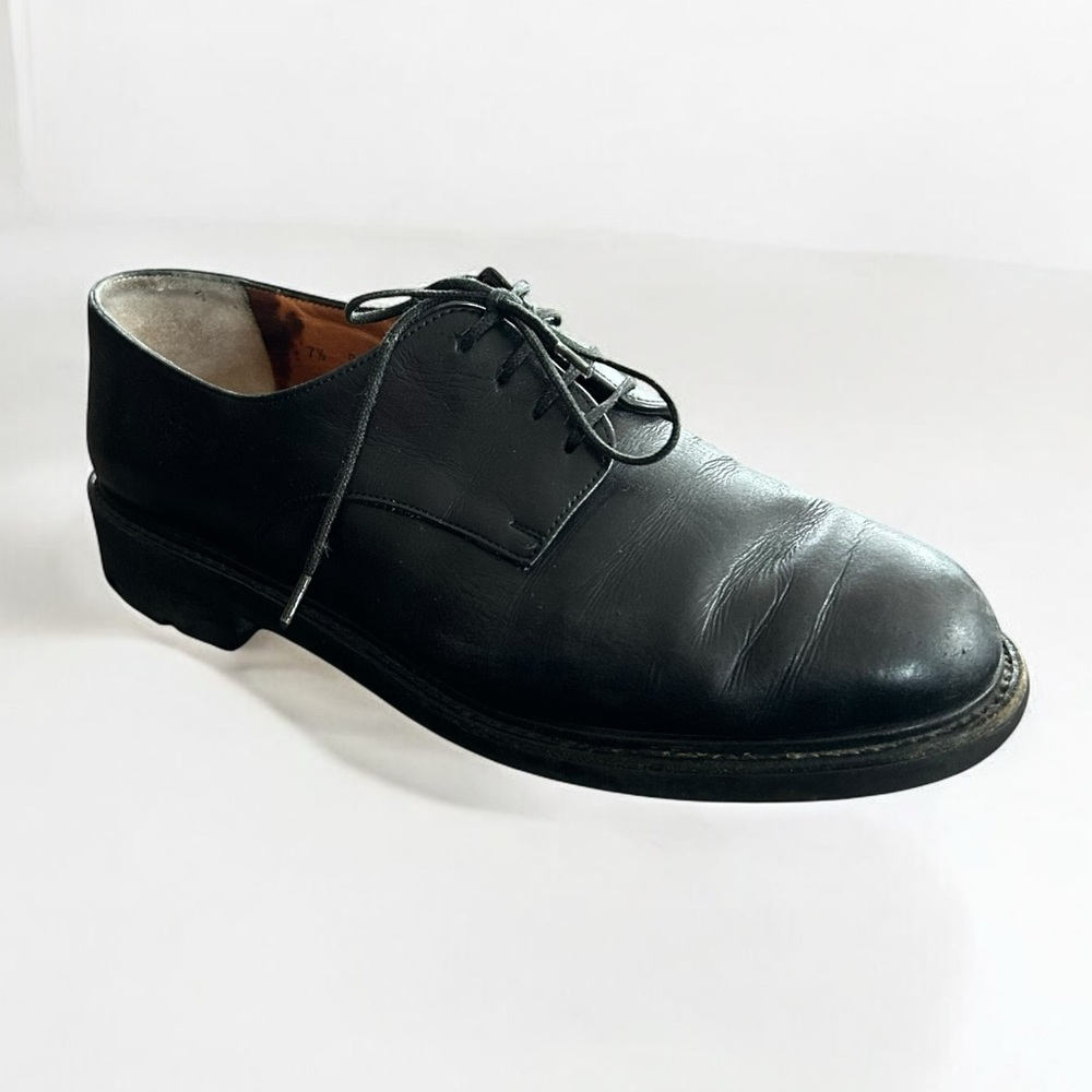 ❄️ 50% off winter Robert Clergerie black lace loafer saddle shoe 7.5